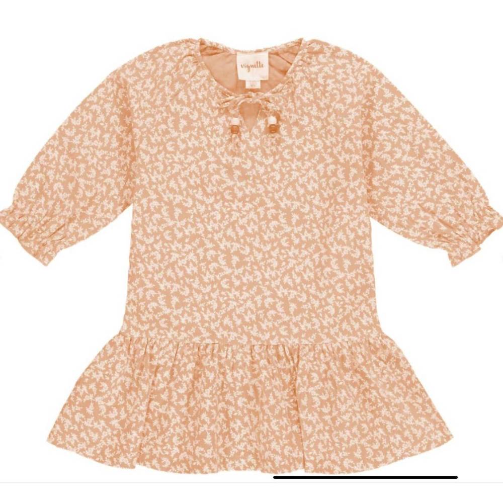 NEW VIGNETTE girl's bouquet dress in coco rose